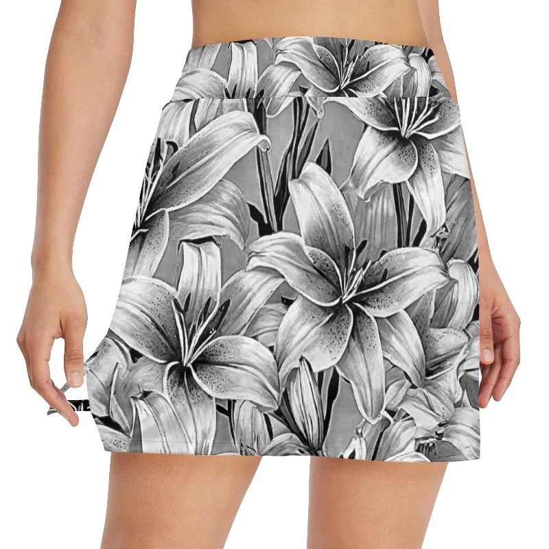 Women's Golf Skirt with Pocket (D64) denim skirt durable