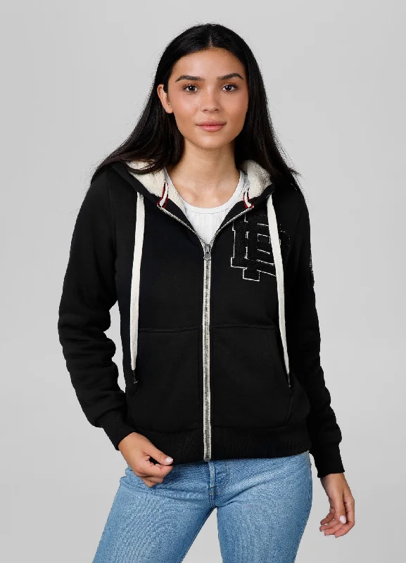 Women's zip-up hoodie Sherpa Ruffina Oversized Hoodie Comfort Casual